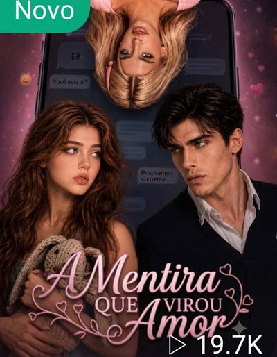 Capa da minisserie A Mentira Quer Virou Amor