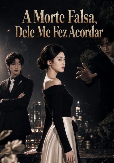Capa da minisserie A Morte Falsa,dele Me Fez Acordar