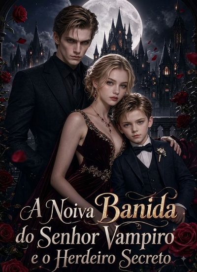 Capa da minisserie A Noiva Banida do Senhor Vampiro e o Herdeiro Secreto -