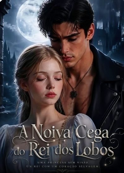 Capa da minisserie A Noiva Cega do Rei dos Lobos
