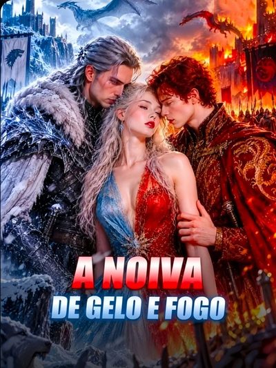 Capa da minisserie A Noiva de Gelo e Fogo