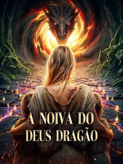 Capa da minisserie A Noiva do Deus Dragão -