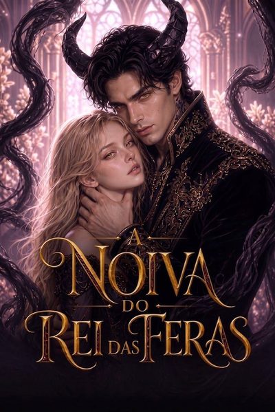 Capa da minisserie A Noiva do Rei das Feras