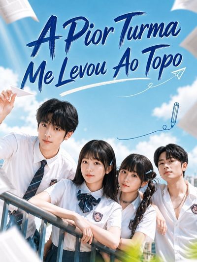 Capa da minisserie A Pior Turma Me Levou ao Topo