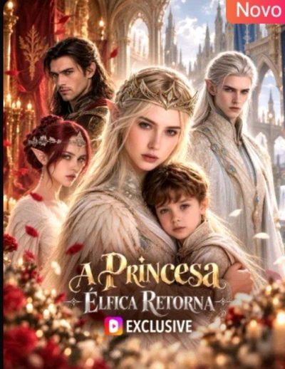 Capa da minisserie A Princesa Élfica Retorna