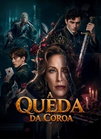 Capa da minisserie A Queda da Coroa -