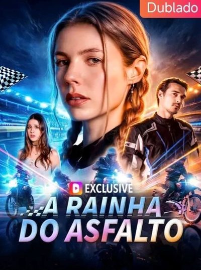 Capa da minisserie A Rainha do Asfalto
