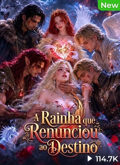 Capa da minisserie A Rainha que Renunciou ao Destino
