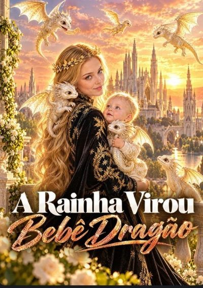 Capa da minisserie A Rainha Virou Bebê Dragão