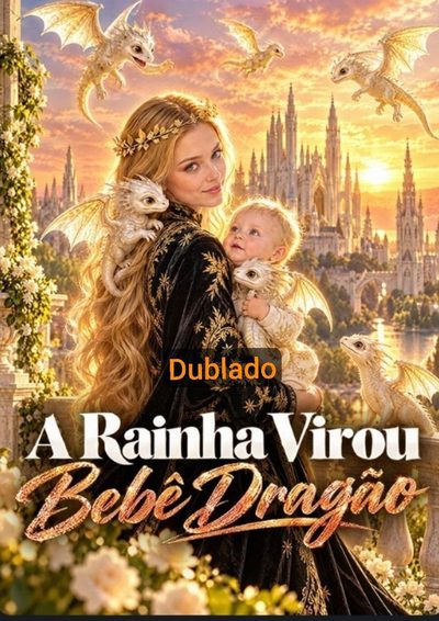 Capa da minisserie A Rainha Virou Bebê Dragão