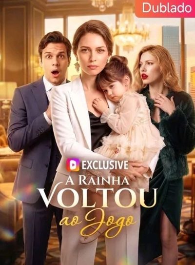Capa da minisserie A Rainha Voltou ao Jogo -