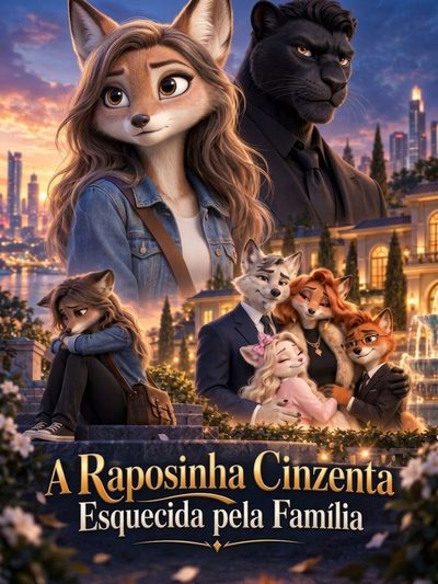 Capa da minisserie A Raposinha Cinzenta Esquecida Pela Família