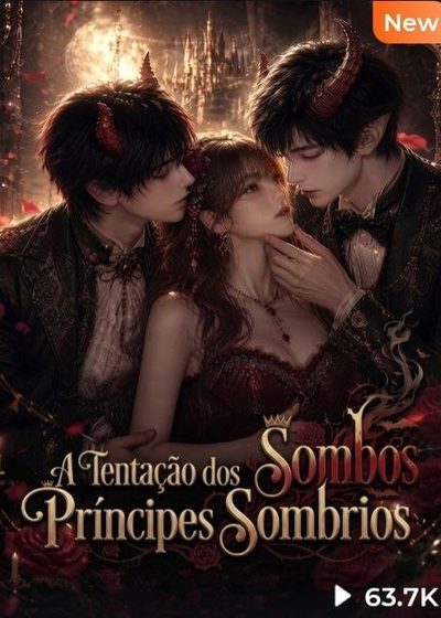 Capa da minisserie A Tentação dos Príncipes Sombrios Domando os Gêmeos Incubos dublado