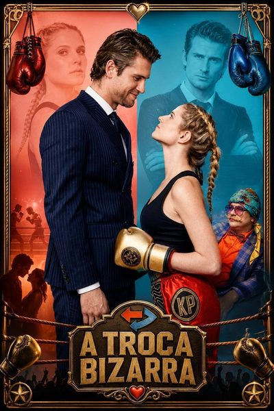 Capa da minisserie A Troca Bizarra