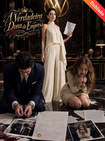 Capa da minisserie A Verdadeira Dona da Empresa -