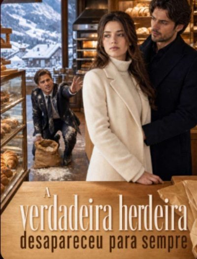 Capa da minisserie A Verdadeira Herdeira Desapareceu para Sempre
