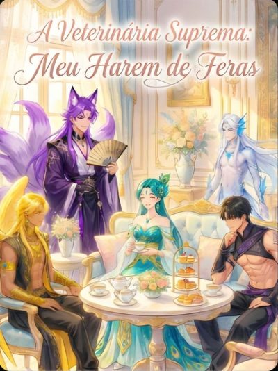 Capa da minisserie A Veterinária Suprema: Meu Harem de Feras