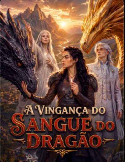 Capa da minisserie A Vingança do Sangue do Dragão
