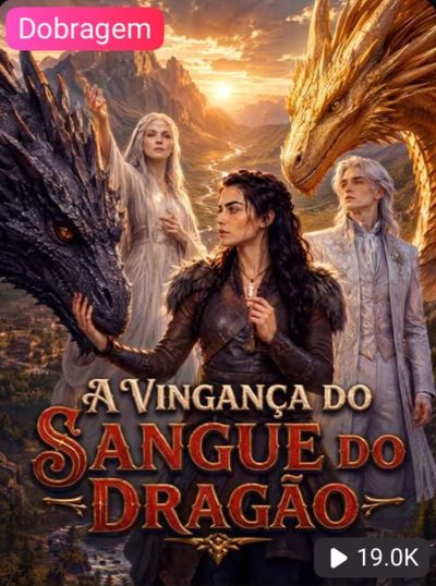 Capa da minisserie A Vingança do Sangue do Dragão -