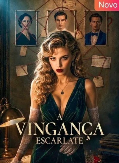 Capa da minisserie A Vingança Escarlate