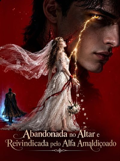 Capa da minisserie Abandonada no Altar e Reivindicada Pelo Alfa Amaldiçoado