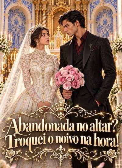 Capa da minisserie Abandonada no Altar? Troquei o Noivo na Hora! -