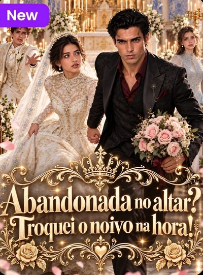 Capa da minisserie Abandonada no Altar? Troquei o Noivo na Hora!!