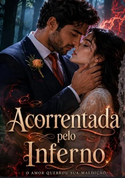 Capa da minisserie Acorrentada Pelo Inferno