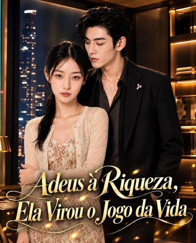 Capa da minisserie Adeus à Riqueza, Ela Virou o Jogo da Vida