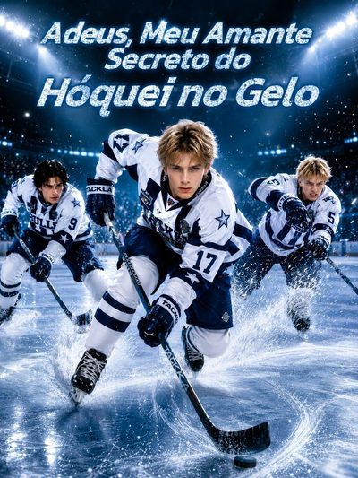 Capa da minisserie Adeus Meu Amante Secreto do Hóquei no Gelo