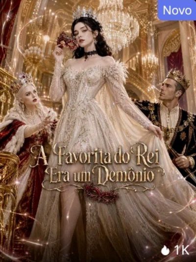 Capa da minisserie Afavorita do Rei Era Um Demônio