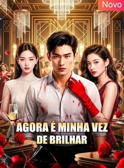 Capa da minisserie Agora É Minha Vez de Brilhar