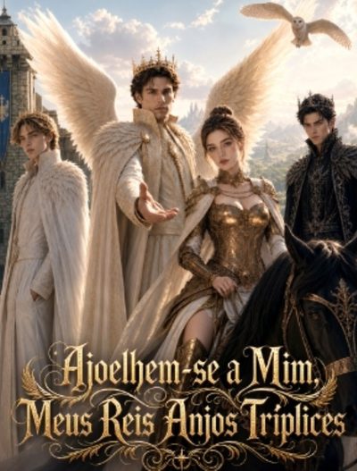 Capa da minisserie Ajoelhe-se a Mim, Meus Reis Anjos Tríplices