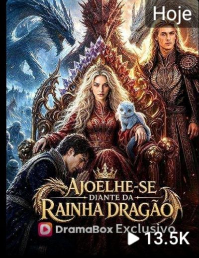 Capa da minisserie Ajoelhem-se Diante da Rainha Dragão
