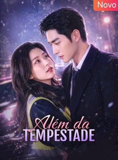 Capa da minisserie Além da Tempestade