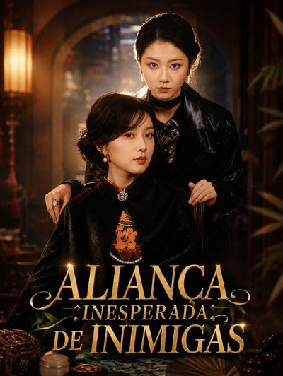 Capa da minisserie Aliança Inesperada de Inimigas