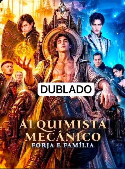 Capa da minisserie Alquimista Mecânico Forja e Família