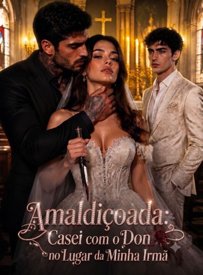 Capa da minisserie Amaldiçoada Casei Oxm o Don no Lugar da Minha Irmã