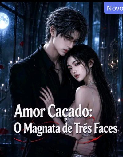 Capa da minisserie Amor Caçado: o Magnata de Três Faces