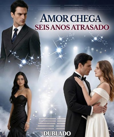 Capa da minisserie Amor Chega Seis Anos Atrasado dublado