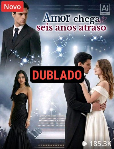 Capa da minisserie Amor Chega Seis Anos Atrasado