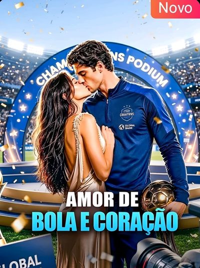Capa da minisserie Amor de Bola e Coração