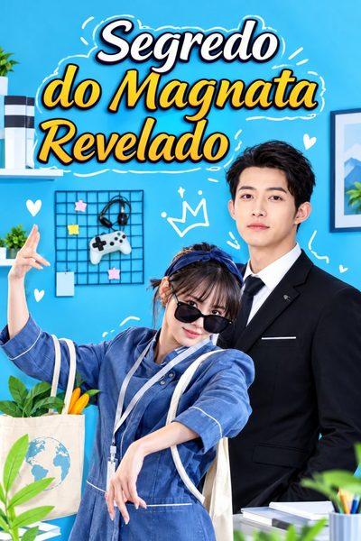 Capa da minisserie Amor por Trás de Mentiras Brancas Segredo do Magnata Revelado