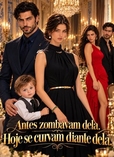 Capa da minisserie Antes Zombavam Dela. Hoje Se Curvam Diante Dela