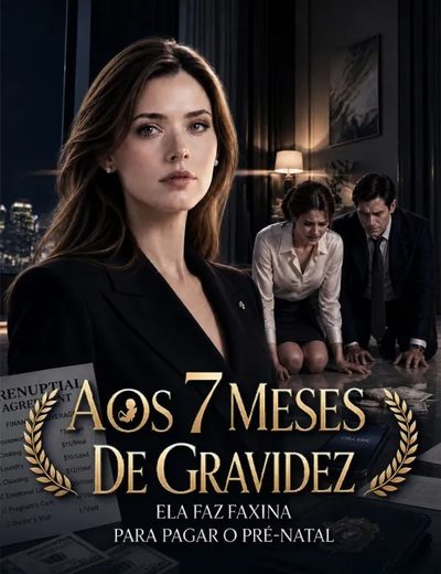 Capa da minisserie Aos 7 Meses de Gravidez Ela Faz Faxina para Pagar o Pré-natal