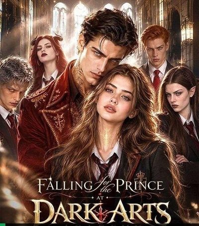 Capa da minisserie Apaixonada Pelo Príncipe na Academia de Artes das Trevas