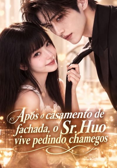 Capa da minisserie Após o Casamento de Fachada, o Sr. Huo Vive Pedindo Chamegos