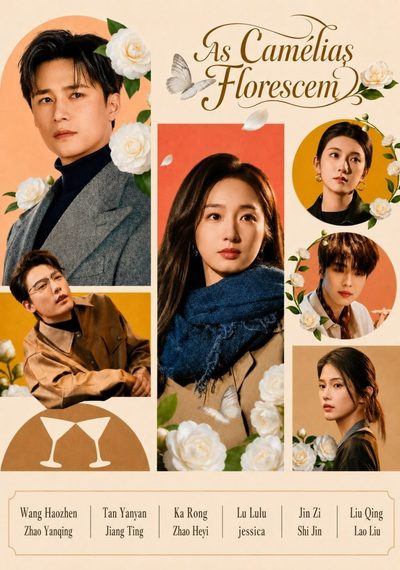 Capa da minisserie As Camélias Florescem Meu Amor de Dez Anos com o Chefe