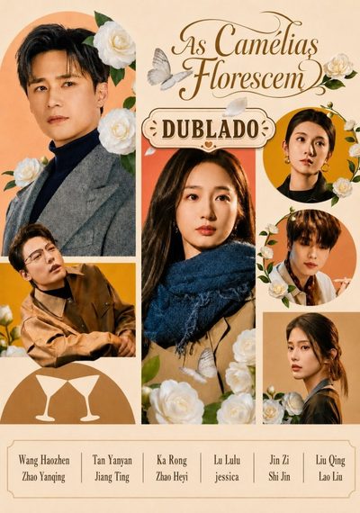 Capa da minisserie As Camélias Florescem Meu Amor de Dez Anos com o Chefe