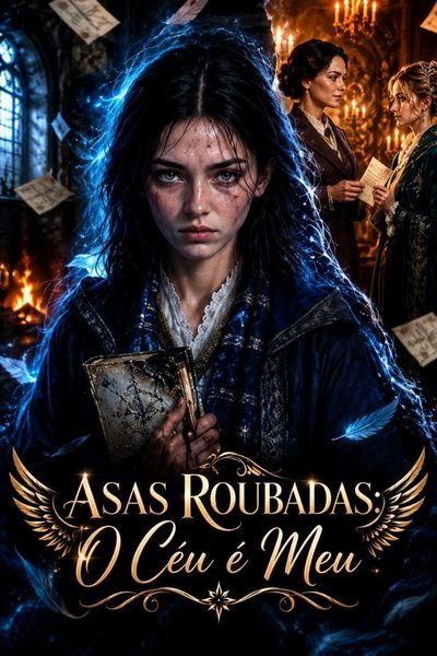 Capa da minisserie Asas Roubadas: o Céu É Meu
